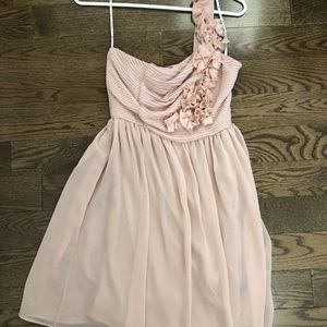 Chiffon forever 21 dress - 1 shoulder.